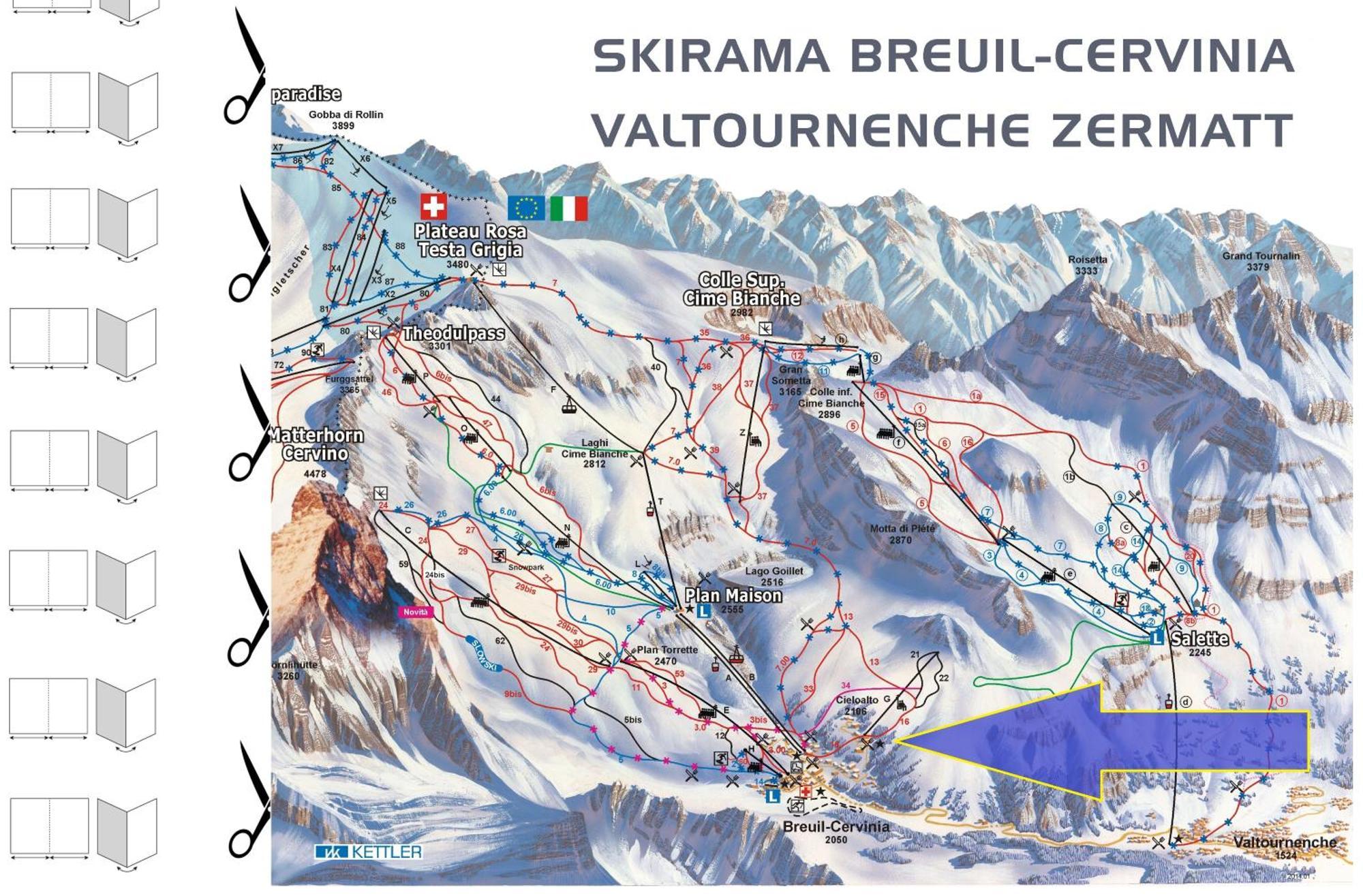 Orange Fox Cervinia Apartment Vda Vacanze In Vetta Cir 0185 Breuil-Cervinia Εξωτερικό φωτογραφία