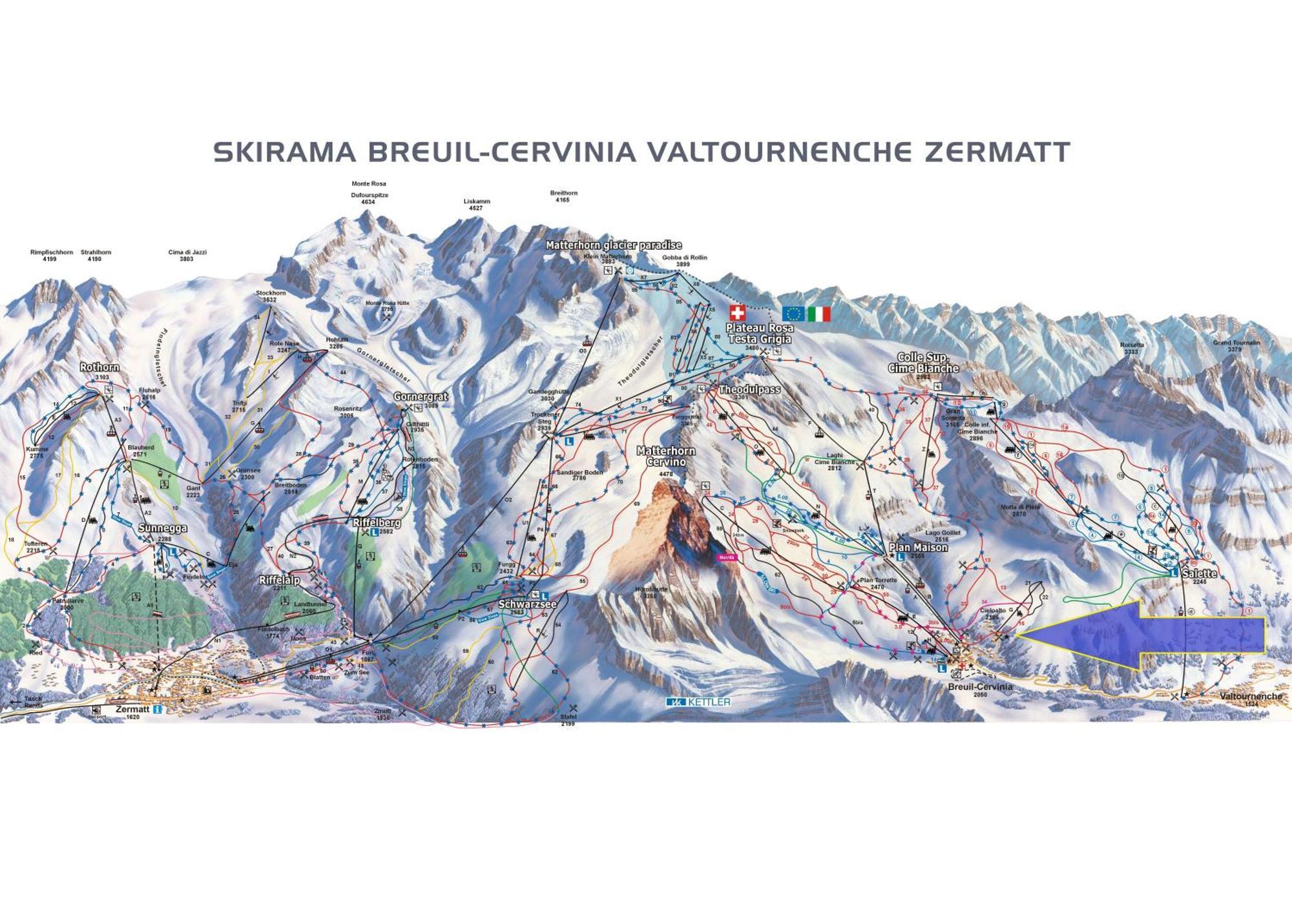 Orange Fox Cervinia Apartment Vda Vacanze In Vetta Cir 0185 Breuil-Cervinia Εξωτερικό φωτογραφία